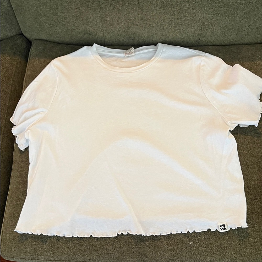 Lucy & Yak Organic Cotton White Top